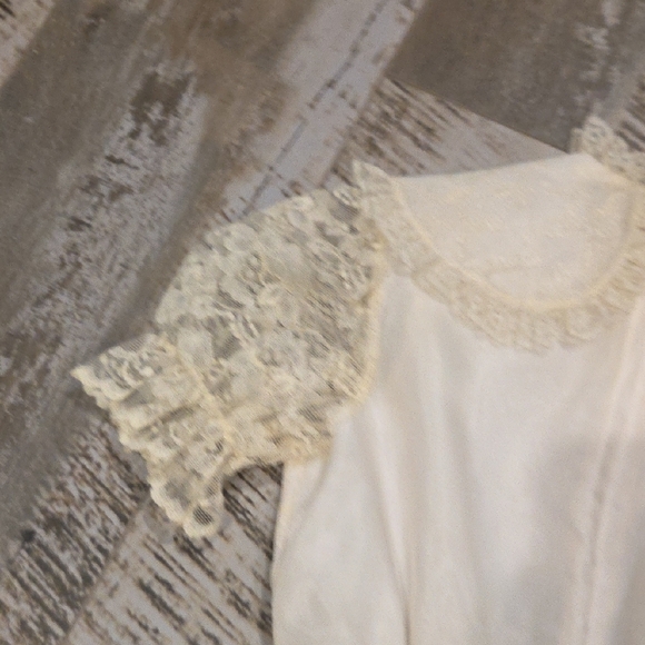 Vintage Merry doll 60s 70s Dress with Flutter Sleeves - Picture 7 of 7